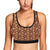 Yin Yang Style Pattern Design Print Sports Bra