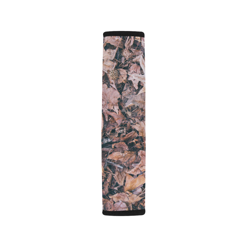 Camouflage Realistic Tree Leaf Print Car Seat Belt Cover