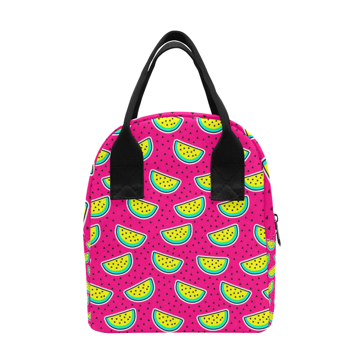 Watermelon Pattern Print Design WM04 Insulated Lunch Bag
