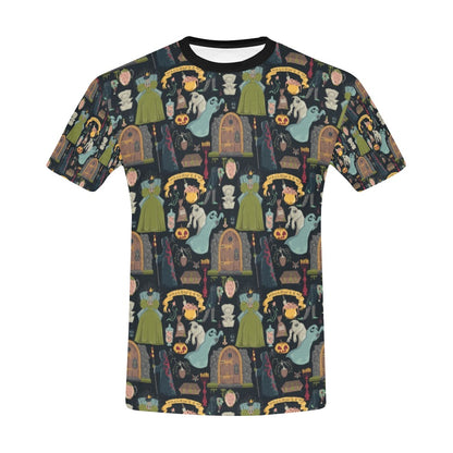 Creepy Halloween Print Design LKS304 Men's All Over Print T-shirt