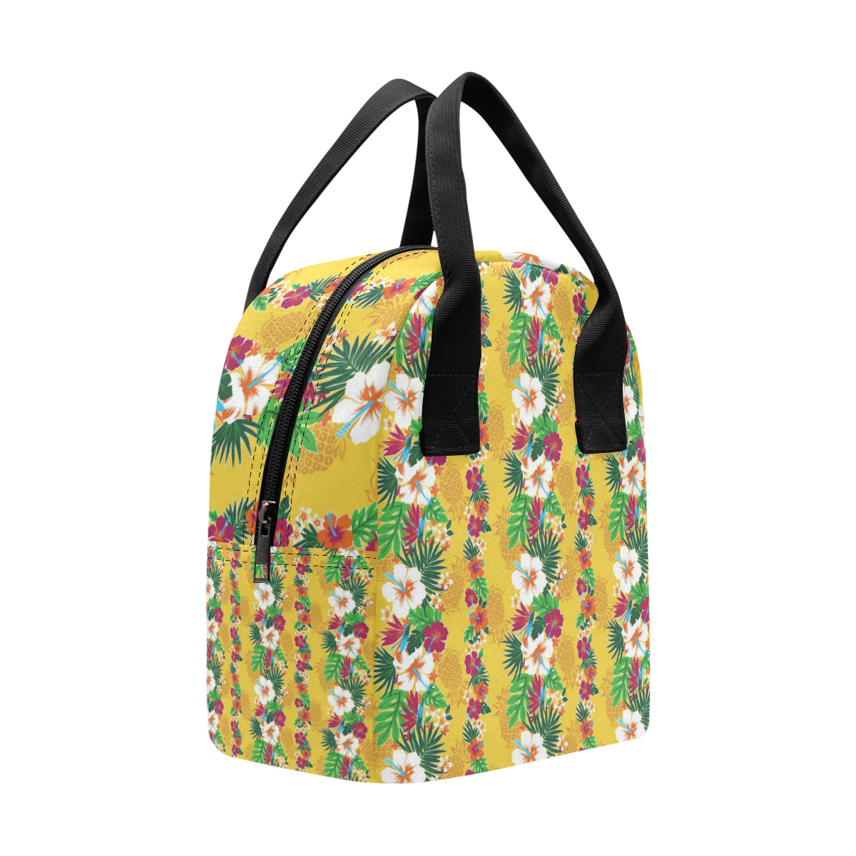 Hawaiian Themed Pattern Print Design H09 Insulated Lunch Bag