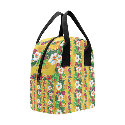 Hawaiian Themed Pattern Print Design H09 Insulated Lunch Bag
