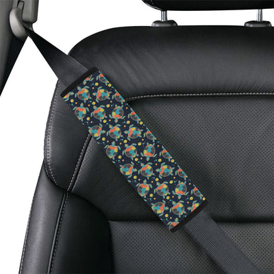 Sea Turtle Colorful with bubble Print Car Seat Belt Cover