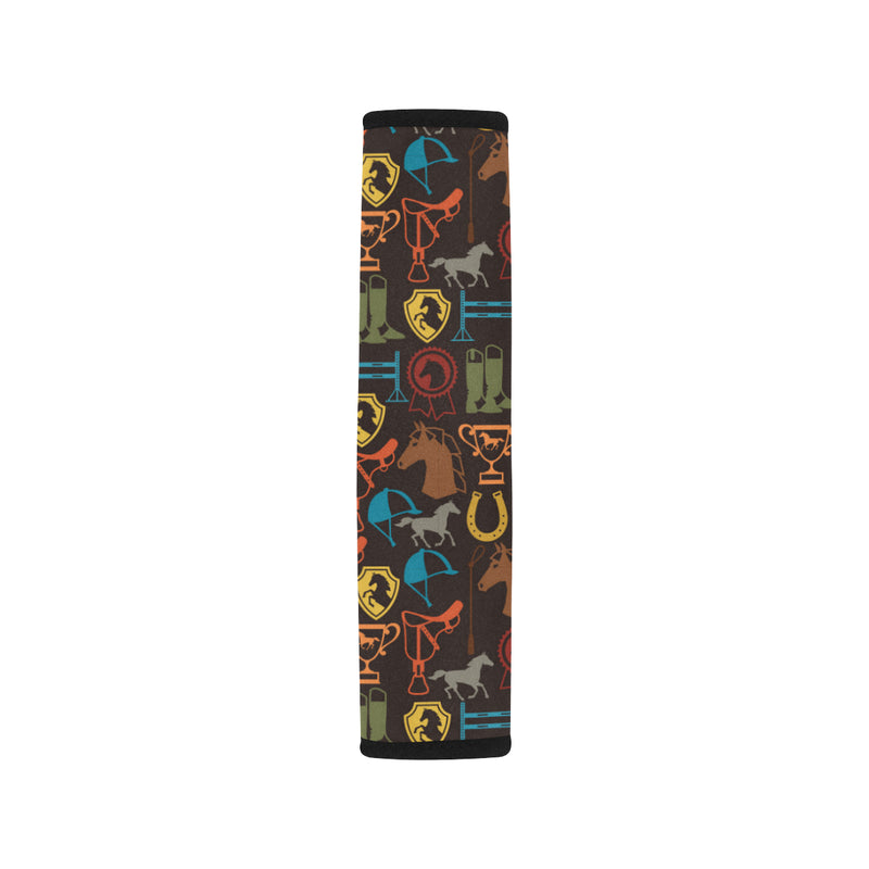 Equestrian Equipment Horse Colorful Car Seat Belt Cover