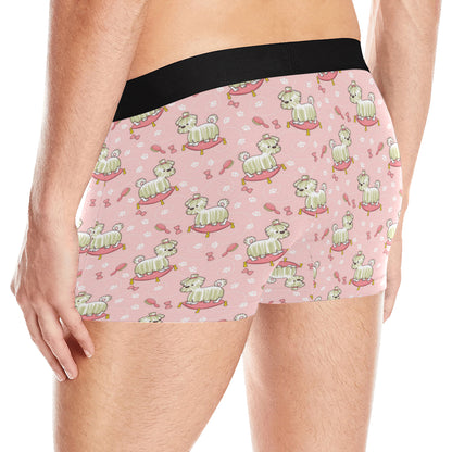 Bichons Frise Pattern Print Design 01 Men's Boxer Briefs