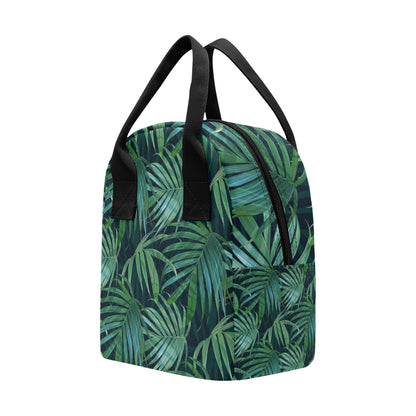 Tropical Flower Pattern Print Design TF011 Insulated Lunch Bag