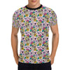 Sugar Skull Print Design LKS307 Men's All Over Print T-shirt