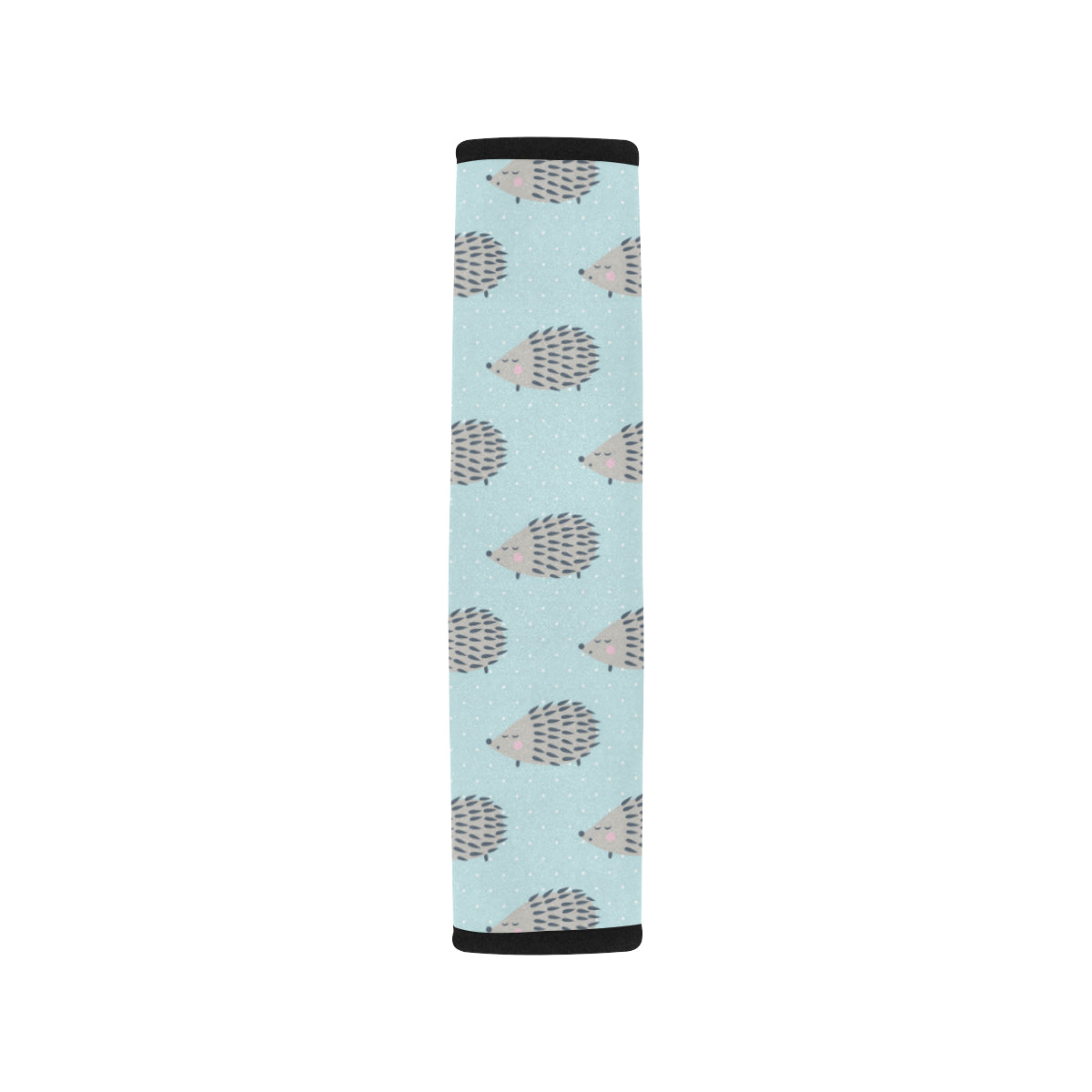 Hedgehog Pattern Print Design 02 Car Seat Belt Cover