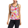 Hibiscus Pattern Print Design HB020 Women's Racerback Tank Top