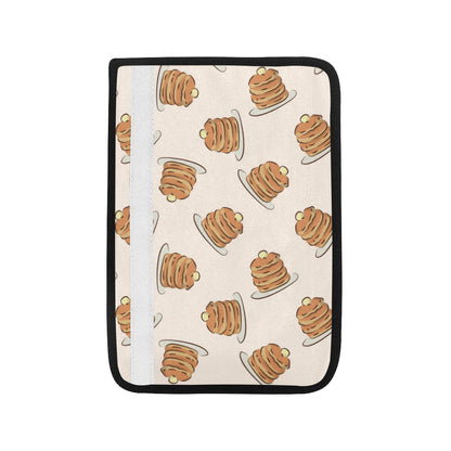 Pancake Pattern Print Design A01 Car Seat Belt Cover