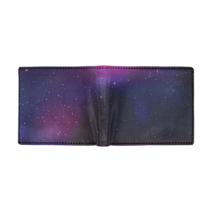 Night sky Pattern Print Design A04 Men's ID Card Wallet