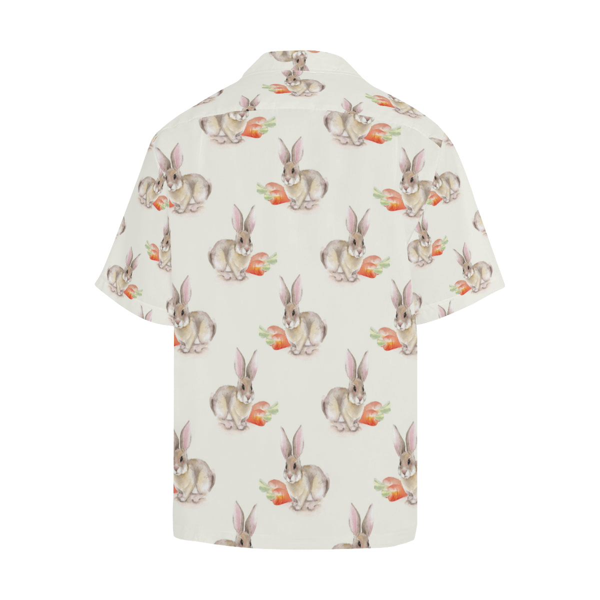 Rabbit Pattern Print Design 01 Men's Hawaiian Shirt