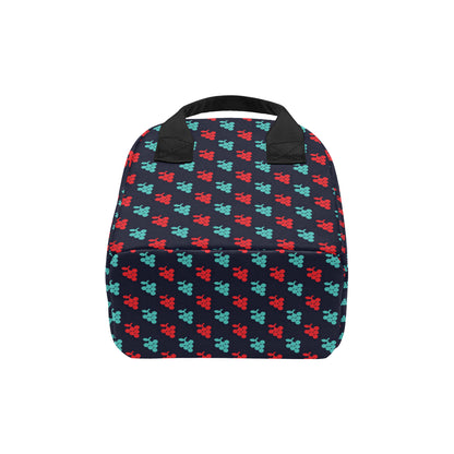 Grape Pattern Print Design GP07 Insulated Lunch Bag