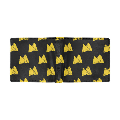 Nachos Pattern Print Design A02 Men's ID Card Wallet