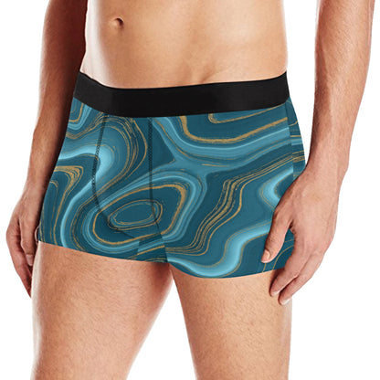 Liquid Pattern Print Design 04 Men's Boxer Briefs
