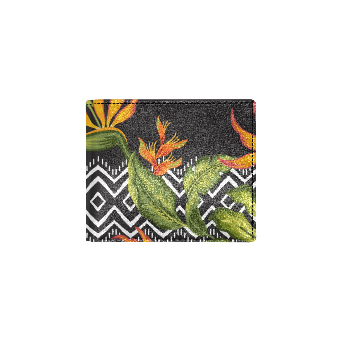 Bird Of Paradise Pattern Print Design BOP07 Men's ID Card Wallet