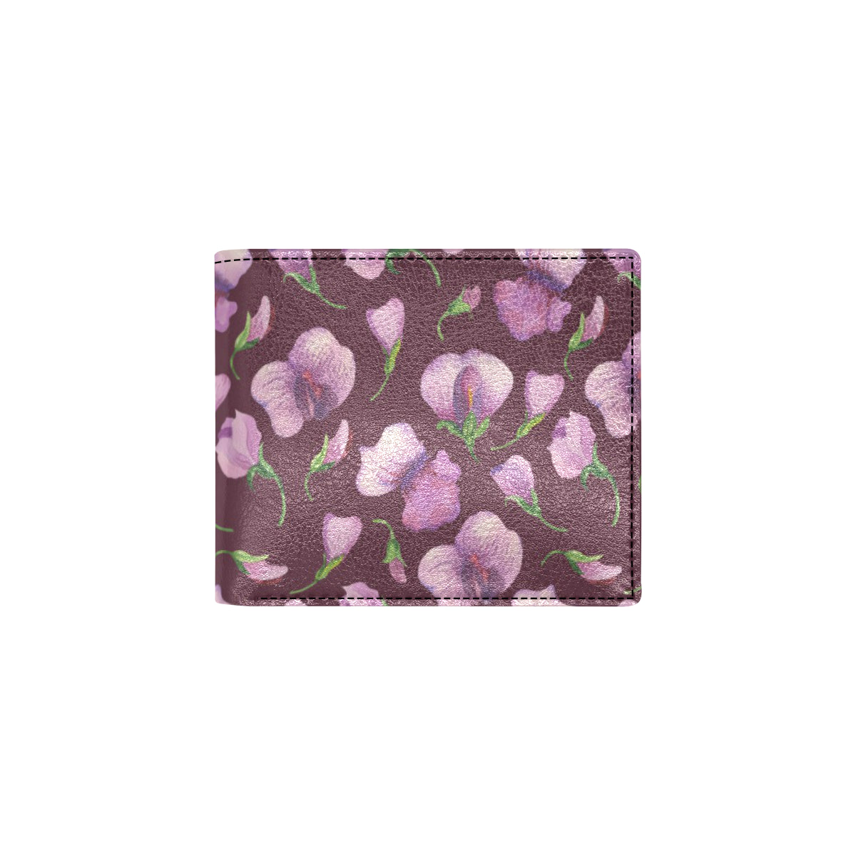 Peony Pattern Print Design PE010 Men's ID Card Wallet