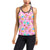 Cupcake Pattern Print Design CP05 Women's Racerback Tank Top