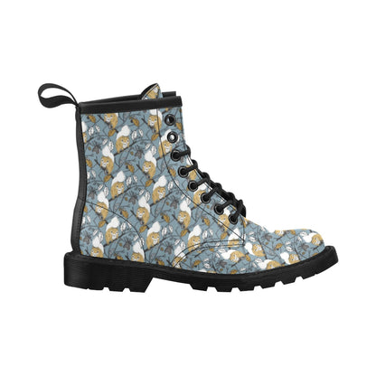 Squirrel Print Design LKS305 Women's Boots
