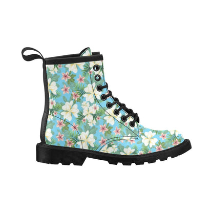 Plumeria Pattern Print Design PM028 Women's Boots