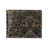 Lotus Gold Mandala Design Themed Men's ID Card Wallet