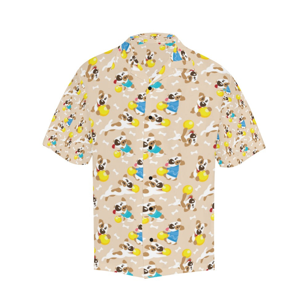 Russell Terriers Cute Print Design LKS304 Men's Hawaiian Shirt