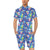 Angel Little Pattern Print Design 02 Men's Romper