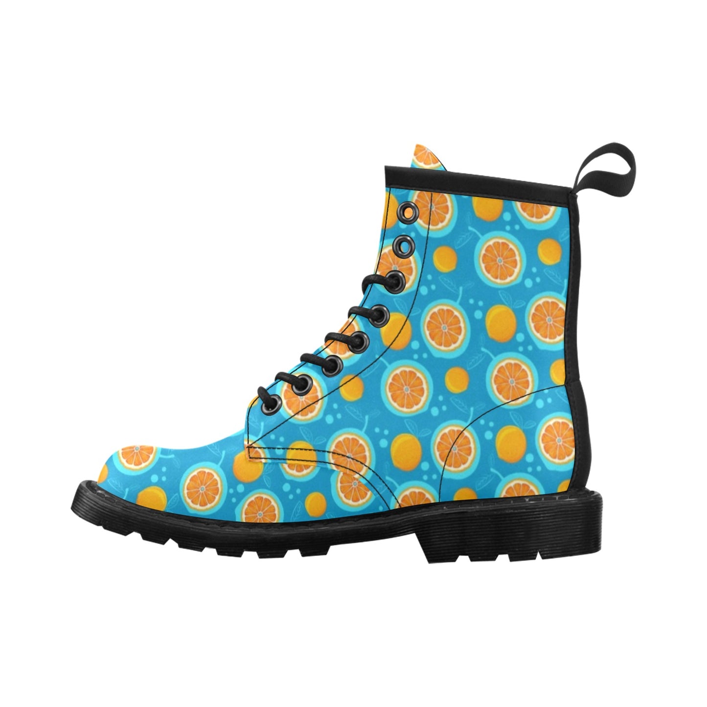 Grapefruit Pattern Print Design GF03 Women's Boots
