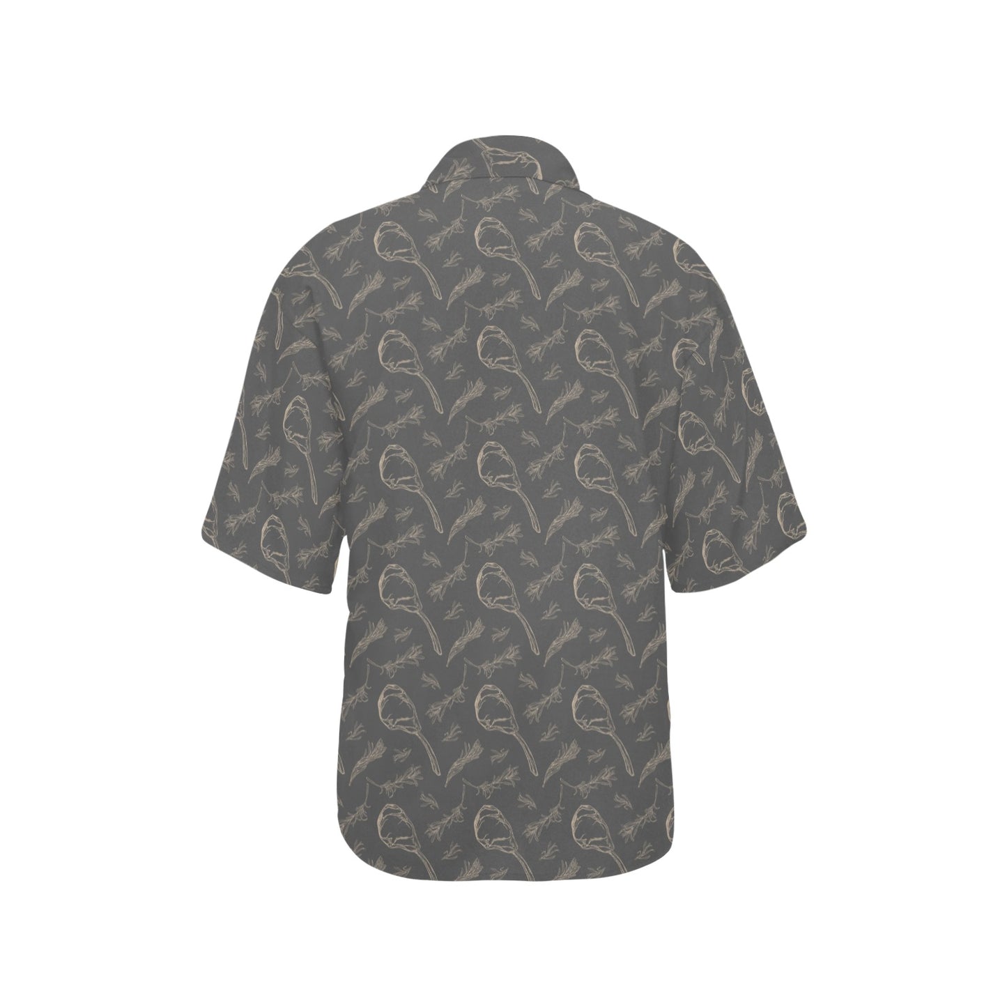 Steak Print Design LKS302 Women's Hawaiian Shirt