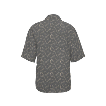 Steak Print Design LKS302 Women's Hawaiian Shirt