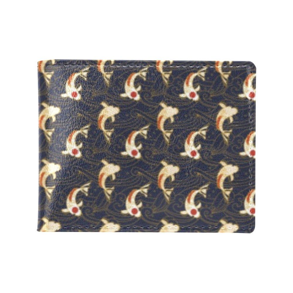 Koi Carp Japanese Design Themed Print Men's ID Card Wallet