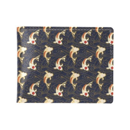 Koi Carp Japanese Design Themed Print Men's ID Card Wallet