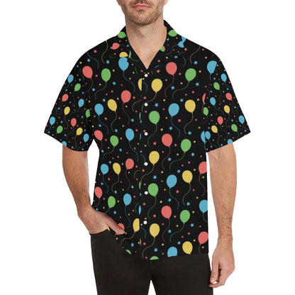 Ballon Colorful Pattern Print Design 04 Men's Hawaiian Shirt