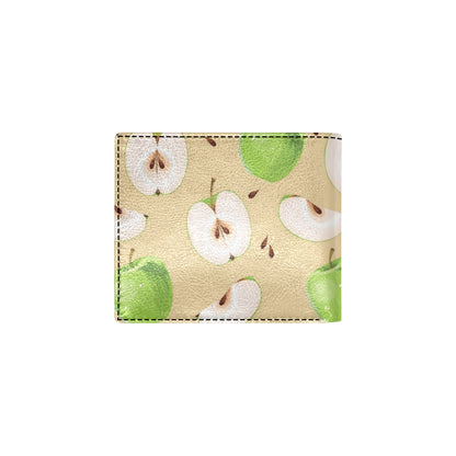 Apple Pattern Print Design AP07 Men's ID Card Wallet