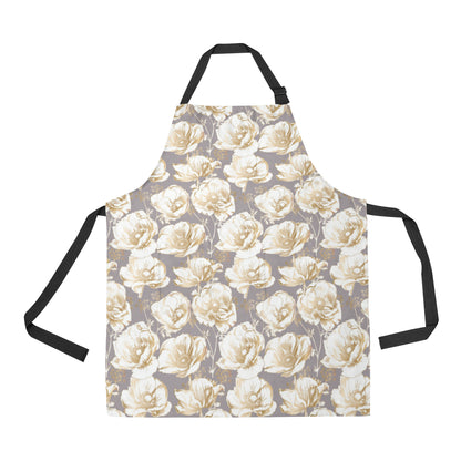 Anemone Pattern Print Design AM05 Apron with Pocket