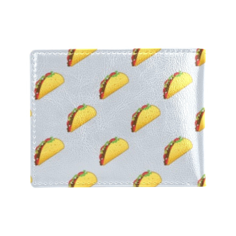 Taco Print Design LKS304 Men's ID Card Wallet