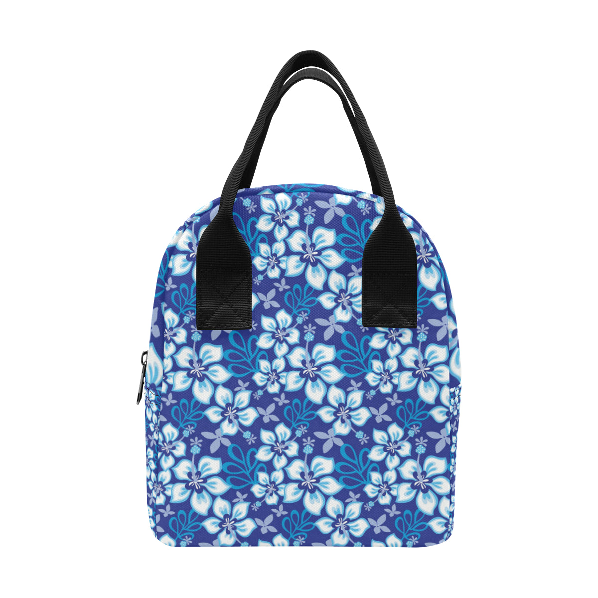 Hibiscus Pattern Print Design HB04 Insulated Lunch Bag