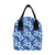 Hibiscus Pattern Print Design HB04 Insulated Lunch Bag