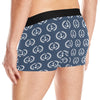 Anchor Pattern Print Design 04 Men's Boxer Briefs