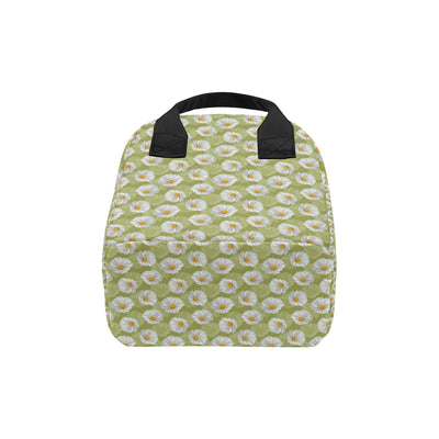 Daisy Pattern Print Design DS06 Insulated Lunch Bag