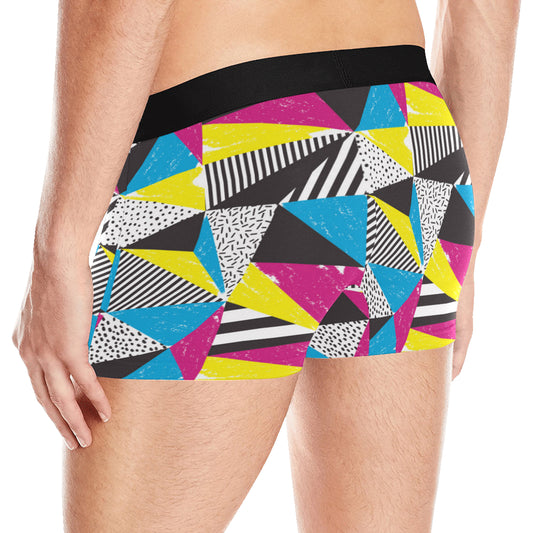 80s Pattern Print Design 2 Men's Boxer Briefs