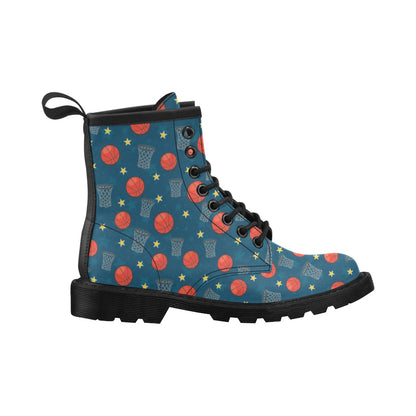 Basketball Classic Print Pattern Women's Boots