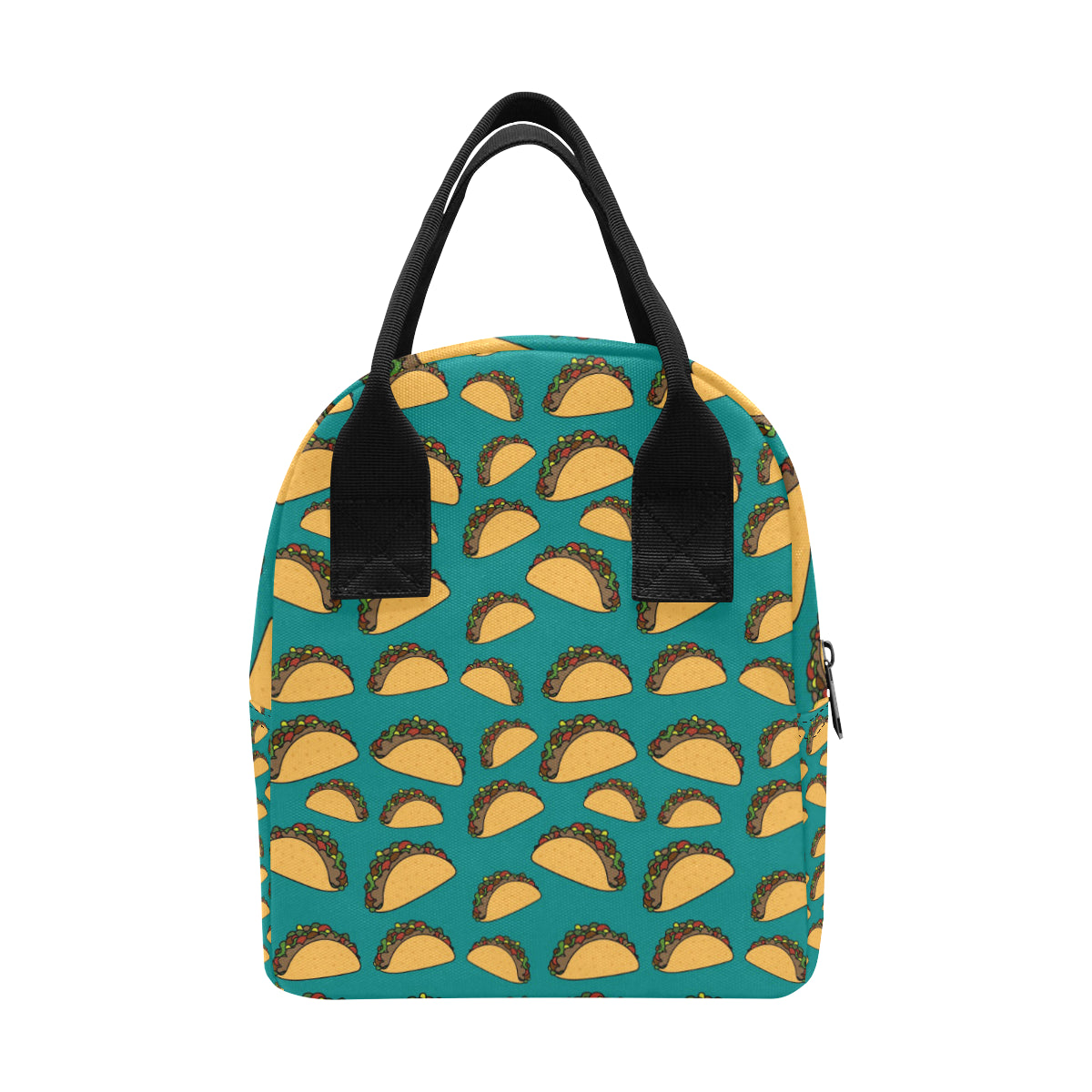 Taco Pattern Print Design TC07 Insulated Lunch Bag