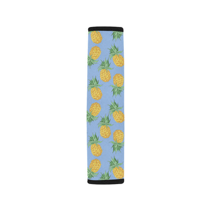 Pineapple Pattern Print Design A04 Car Seat Belt Cover