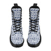 Hibiscus Blue Hawaiian Flower Pattern Women's Boots