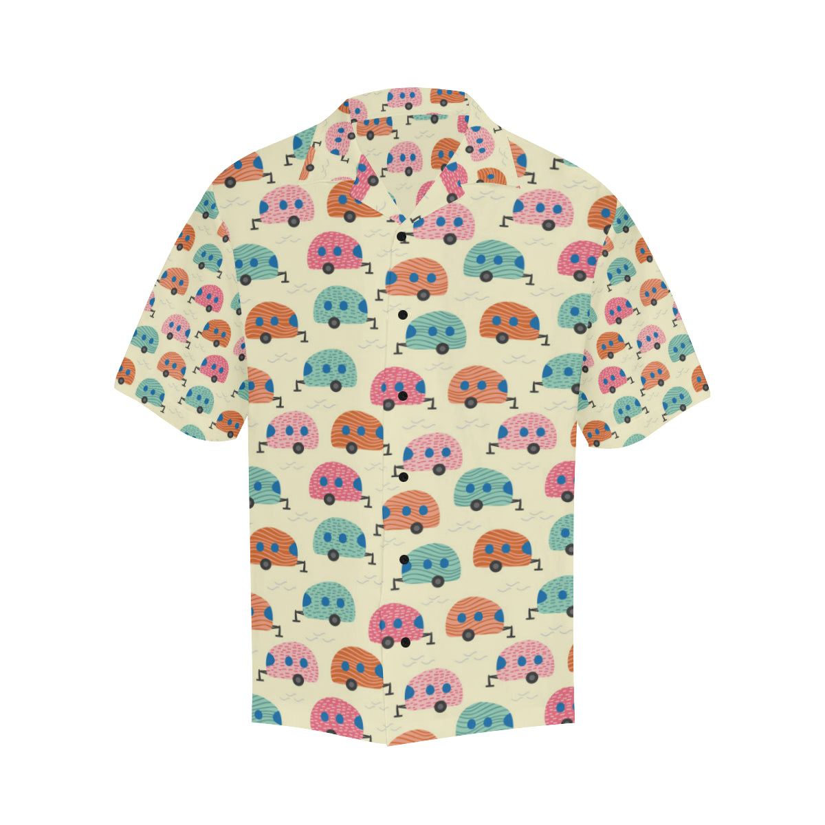 Camper Pattern Print Design 06 Men's Hawaiian Shirt