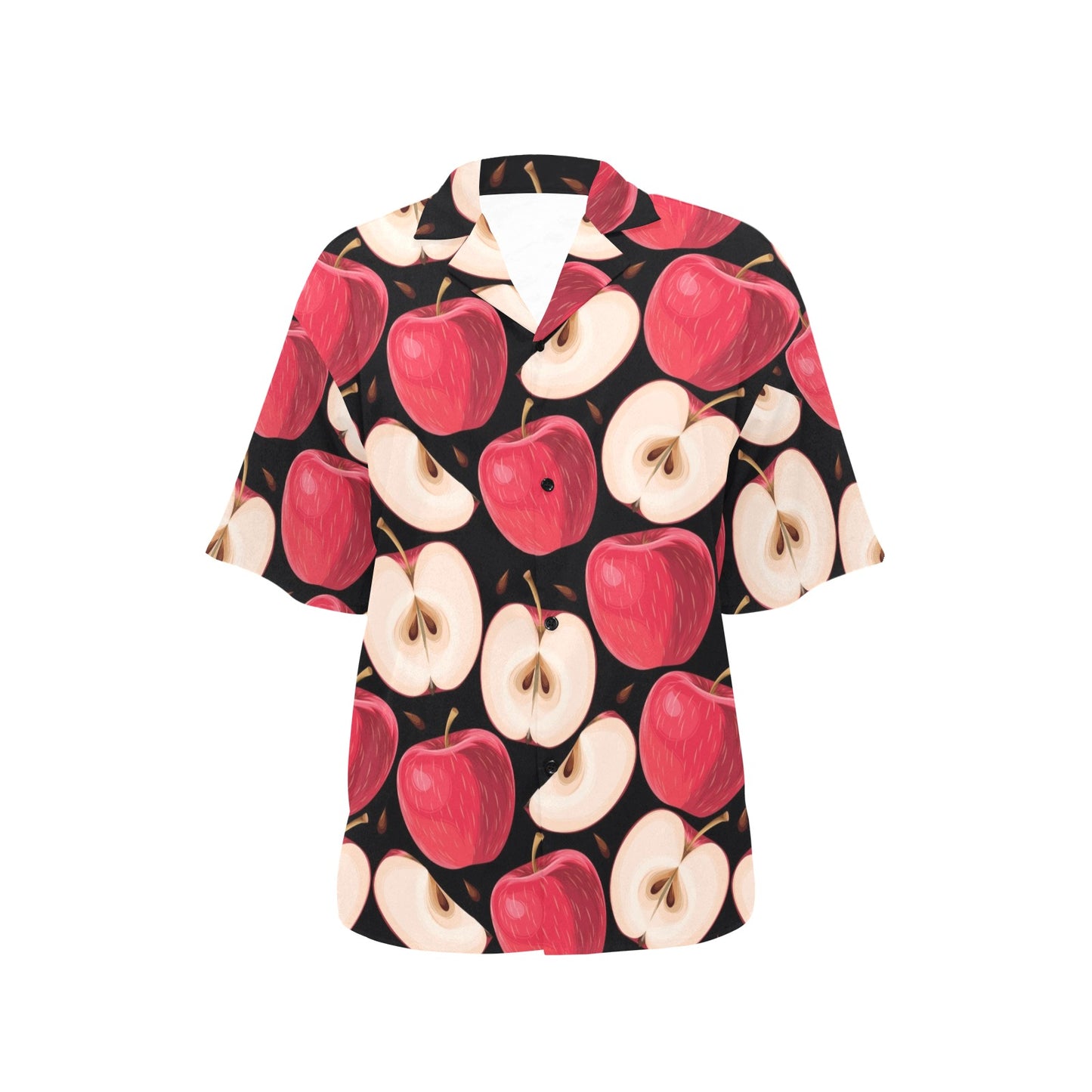 Apple Pattern Print Design AP02 Women's Hawaiian Shirt