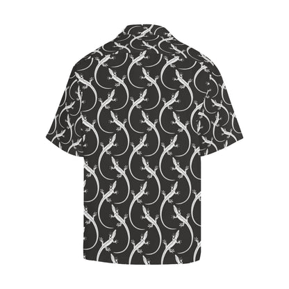 lizard Pattern Print Design 01 Men's Hawaiian Shirt