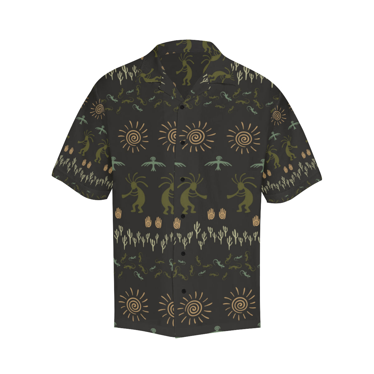 Mayan Pattern Print Design 04 Men's Hawaiian Shirt