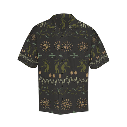 Mayan Pattern Print Design 04 Men's Hawaiian Shirt
